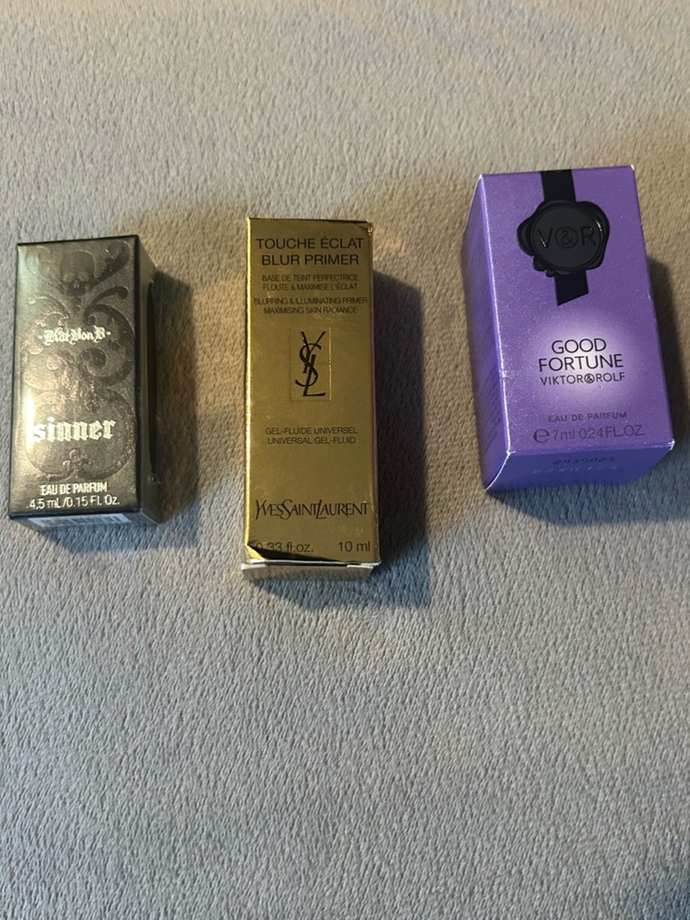 BUNDLE Yves Saint Laurent Touche Éclat Blur Primer 10 ml with two other products